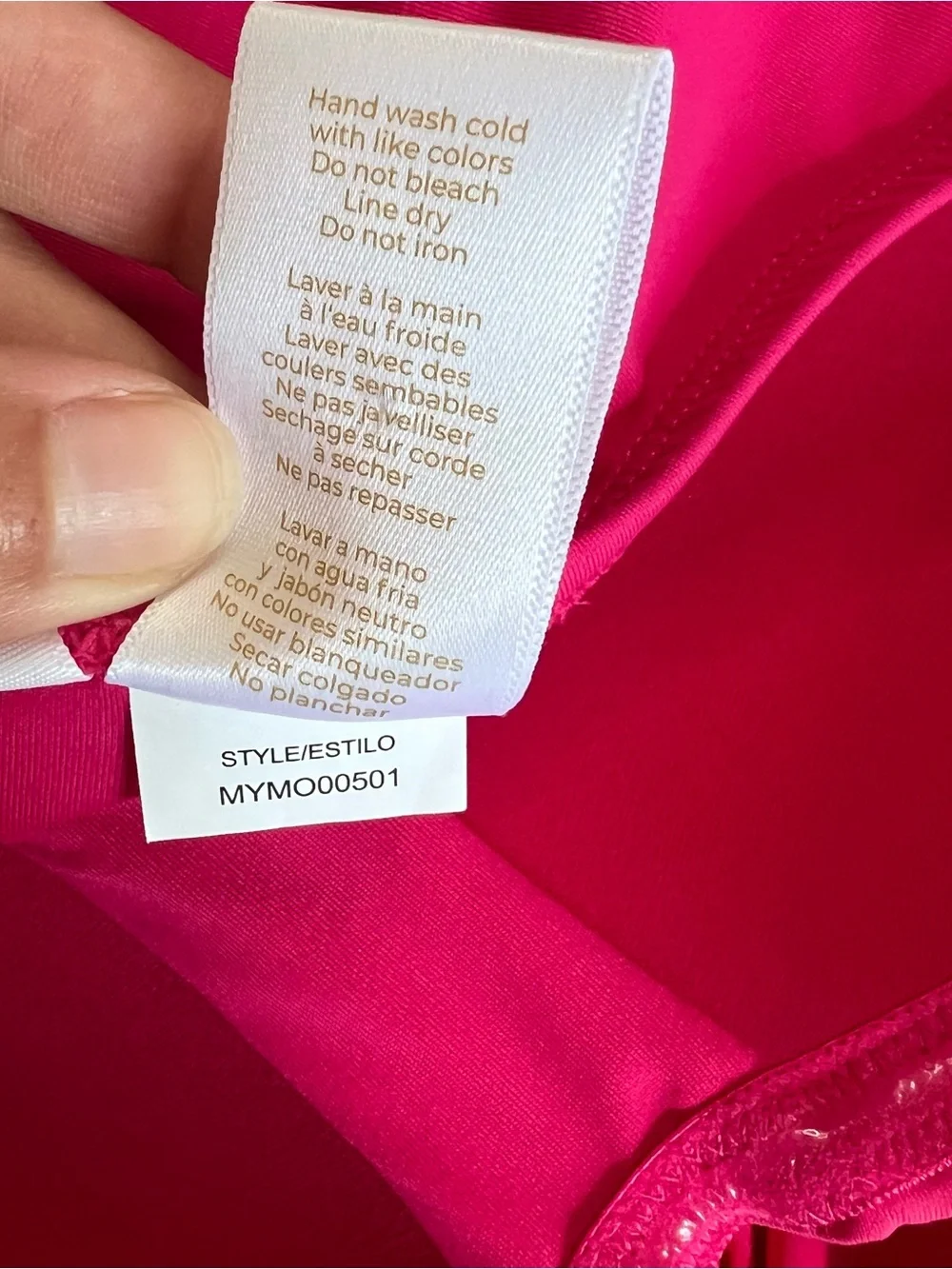 Anne Cole Pink Bandeau One Piece Swimsuit Ruched Tummy Control NWT Size 14